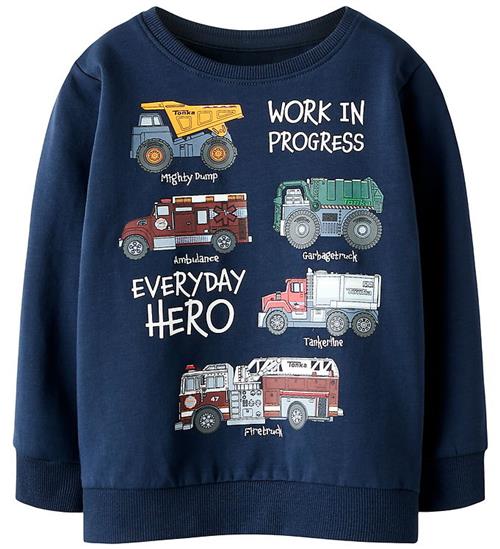 Name It Sweatshirt - NmmOrson - Navy Blazer