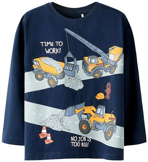 Name It Bluse - NmmOfek - Navy Blazer