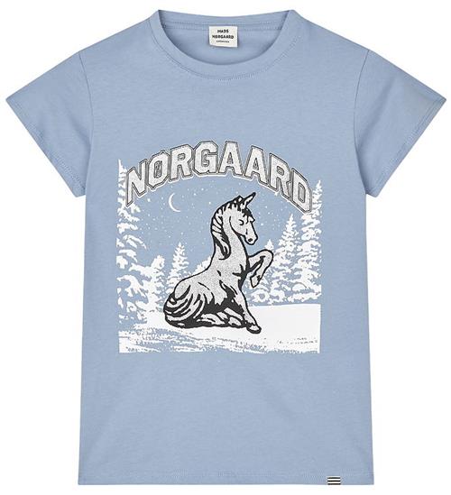Mads Nørgaard T-shirt - Tuvina - Faded Denim