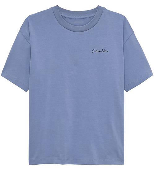 Calvin Klein T-shirt - Polaroid - Satin Blue
