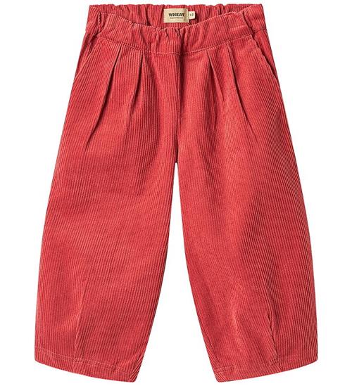 Wheat Fløjlsbukser - Juno - Raspberry