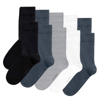 Björn Borg Strømper 10P Essential Long Socks Flerfarvet Str 41/45 Herre