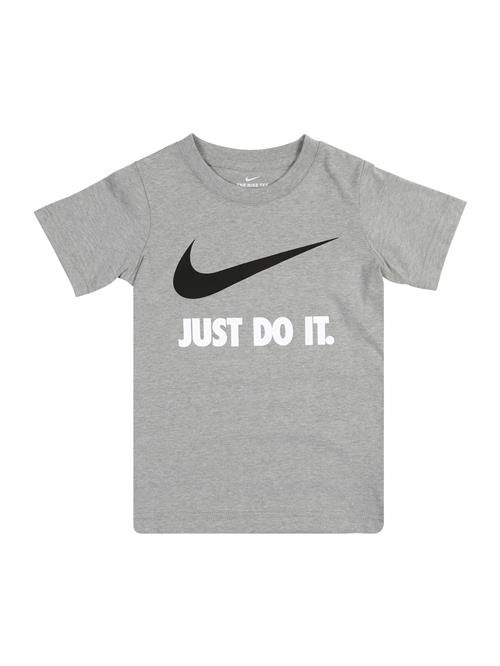 NIKE Shirts  grå / sort / hvid