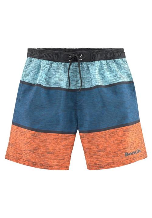 BENCH Badeshorts  marin / orange