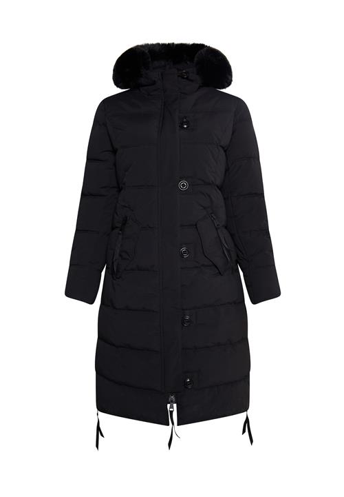 TUFFSKULL Vinterfrakke  sort