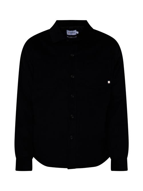 FARAH Skjorte 'HUNTER'  natblå / gul / hvid