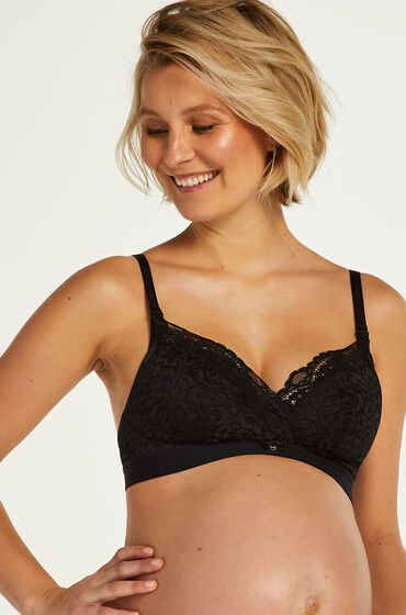 Hunkemöller Formstøbt amme-bh Rose Sort