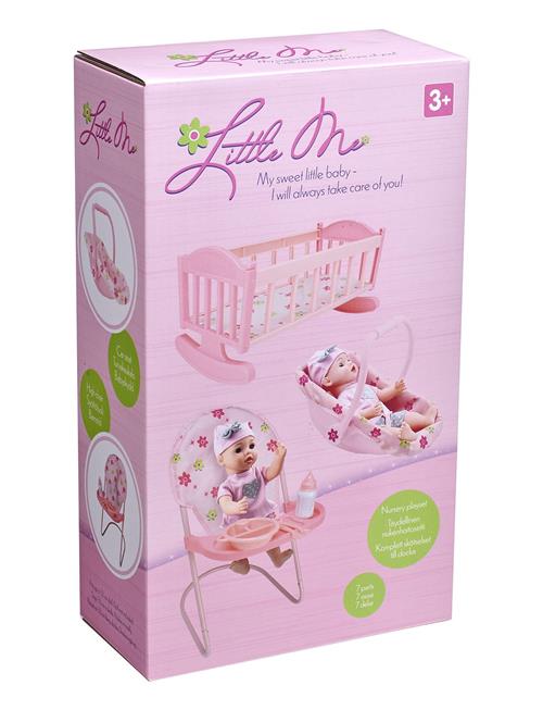 Little Me Nursery Playset Toyrock Pink