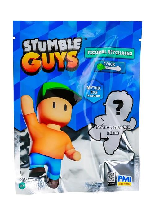 Stumble Guys Mythic Figural Keychain Foilbag 5,5 Cm Asst Cdu AMO Patterned
