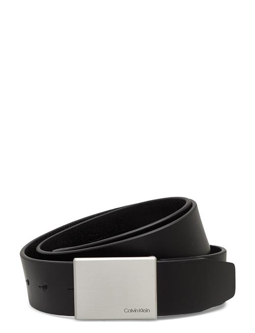 Formal Plaque Belt 3.5Cm Calvin Klein Black