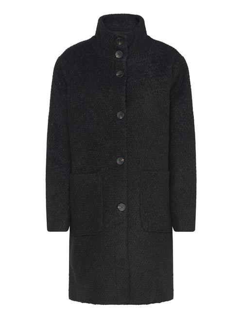 Ferddysz Wool Coat Saint Tropez Black