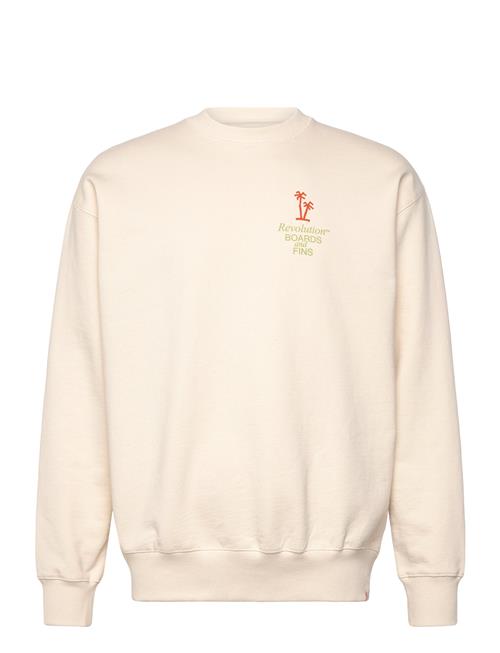 Printed Crewneck Revolution Cream