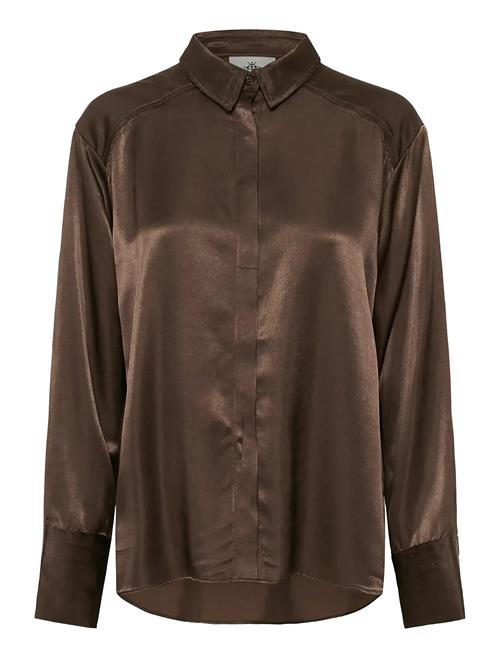 Kbblanca Shirt Karen By Simonsen Brown