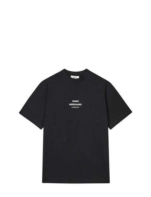 Cotton Jersey Dassel Tee Mads Nørgaard Black
