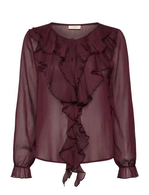 Fqditte-Blouse FREE/QUENT Burgundy