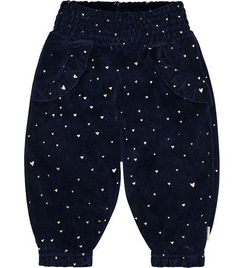 Hust and Claire Velourbukser - HCTrine - More Navy m. Guld