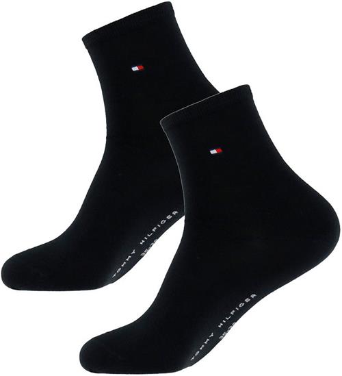 Tommy Hilfiger Strømper - 2-pak - Sort