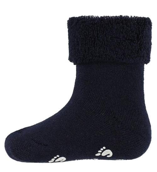 Fuzzies Skridsikre Strømper - Navy
