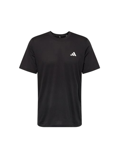 ADIDAS PERFORMANCE Funktionsskjorte 'Train Essentials'  sort / hvid