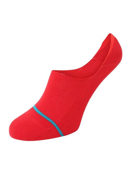 Stance Støvletter 'NO SHOW'  cyanblå / rød