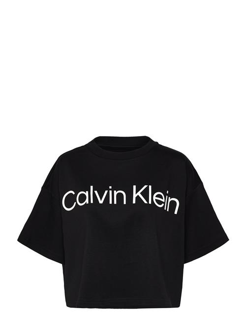 A-Ss Boxy Logo Graphic Tee Calvin Klein Black