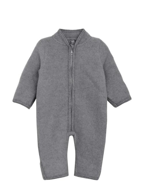 Pram Suit Wool Fleece Huttelihut Grey