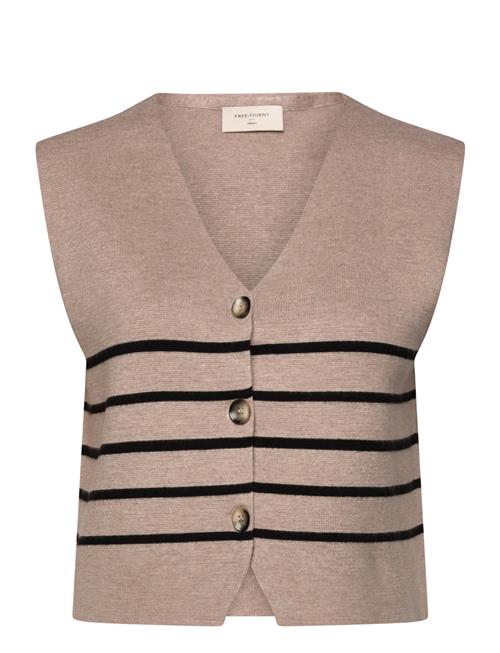 Waistcoat FREE/QUENT Beige