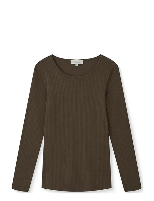 Gertrud Blouse - Cotton STUDIO FEDER Brown