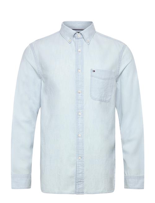 Chambray Pocket Rf Shirt Tommy Hilfiger Blue