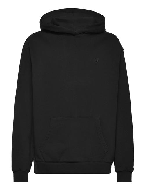 Heavy Weight Drop Shoulder Hoodie Lyle & Scott Black