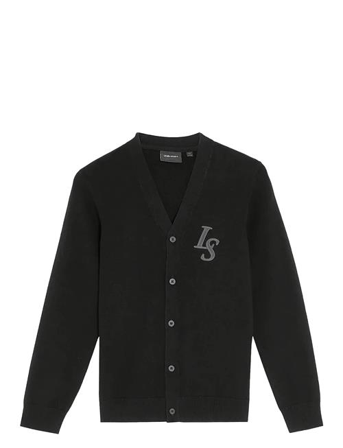 L&S Monogram Button Through Cardigan Lyle & Scott Black