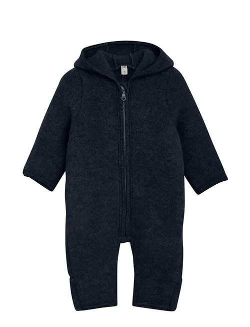 Pram Suit Wool Fleece Huttelihut Navy