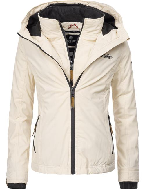 MARIKOO Funktionsjakke 'Erdbeere'  creme / sort