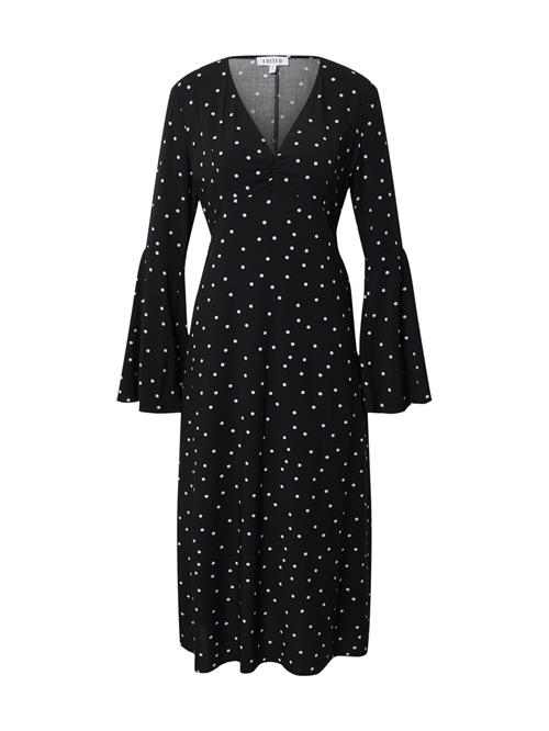 EDITED Kjole 'Bailee'  blandingsfarvet / sort