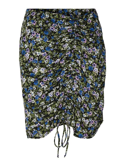 VERO MODA Nederdel 'Abby'  royalblå / æble / lilla / sort