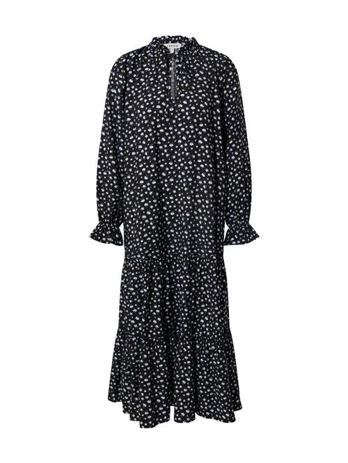 EDITED Kjole 'Ricarda'  blandingsfarvet / sort