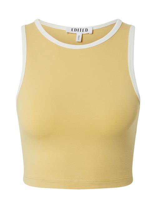 EDITED Overdel 'Lenni'  gul / hvid