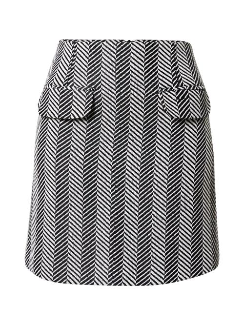 Warehouse Nederdel  sort / hvid