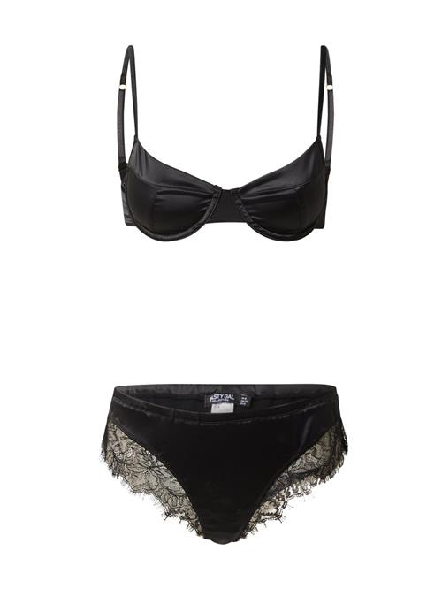 Nasty Gal Undertøjssæt  sort