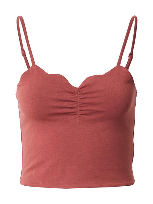 ABOUT YOU Overdel 'Francesca'  brun / rød