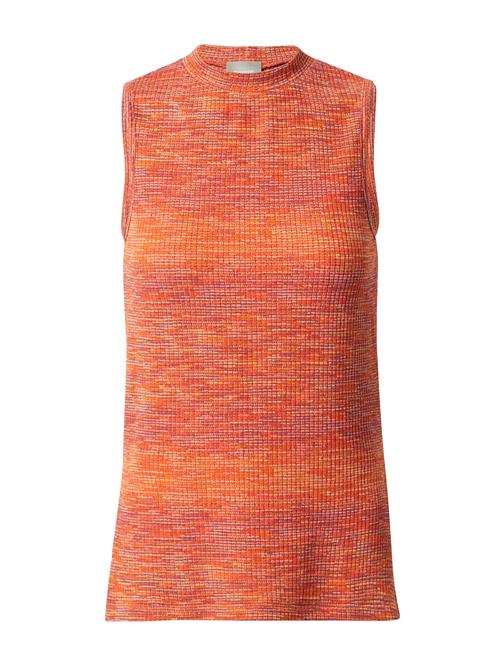 ABOUT YOU x Sofia Tsakiridou Sticktop 'Mayra'  mørkelilla / orange / koral / hvid