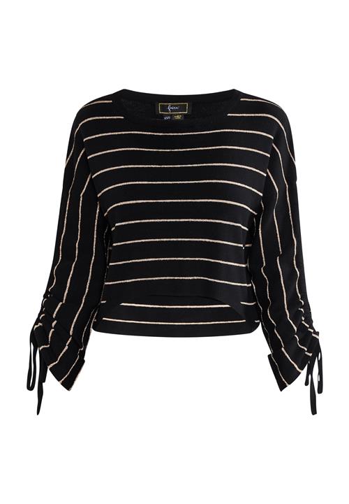 faina Pullover  guld / sort