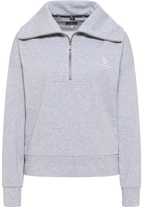 DreiMaster Maritim Sweatshirt 'Bridgeport'  grå-meleret