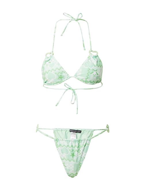 Nasty Gal Bikini  mint / hvid