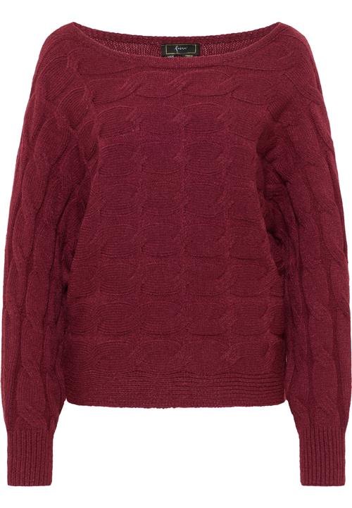 faina Pullover  mørkerød