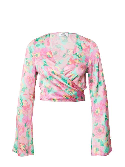 Katy Perry exclusive for ABOUT YOU Bluse 'Jolina'  grøn / lys pink