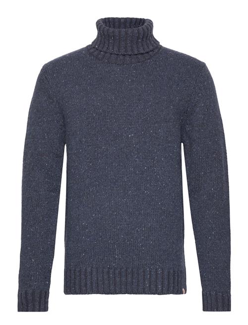 High Neck Knit Sweather Revolution Navy