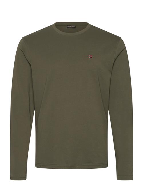 Salis Long Sleeve T-Shirt Napapijri Khaki