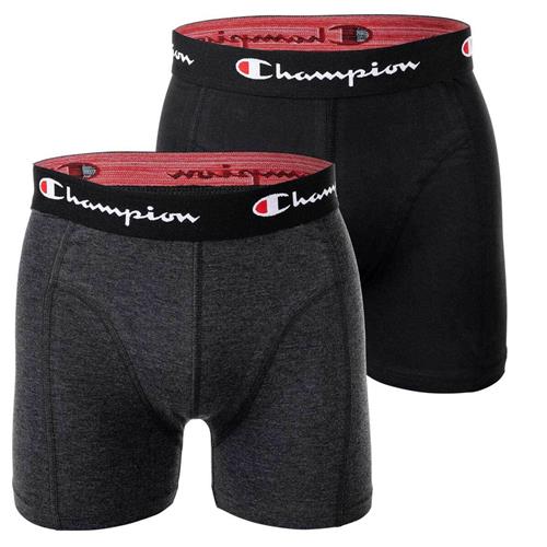 Champion Authentic Athletic Apparel Boksershorts  grå-meleret / rød / sort / hvid
