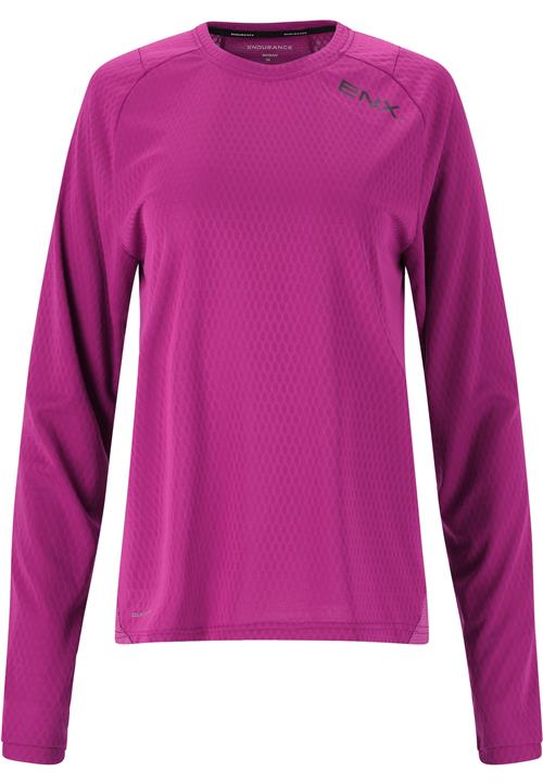 ENDURANCE Funktionsbluse 'Jannie'  pink / lys pink / sort